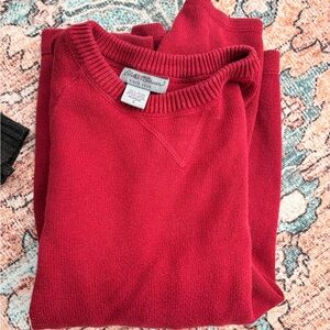 Red Crewneck Sweater